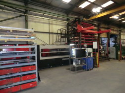 Amada LC3015 NT X1 4kw laser with AS LUL 300 automation