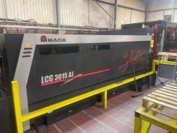 Amada LCG AJ 3015 4kw Fibre Laser with LST3015 and MPF